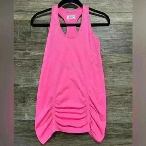 Athleta Hot Pink Fitted Tank Womens size Small